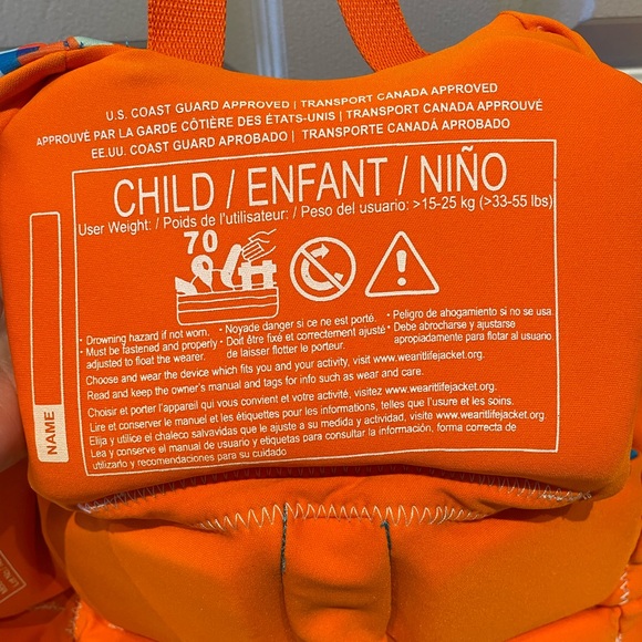 Hyperlite kids lifejacket
 15-25kg (33-55lbs) - Picture 5 of 7